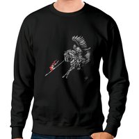 Sweatshirt Unisexe Polish Winged Hussar en Mélange Épais — Sweats à capuche pour hommes