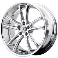 Roues Asanti Black ABL-1 Pegasi Chrome - 20x10 - Motif de boulon 5x115
