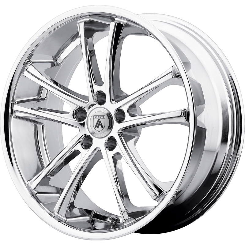 Asanti Black ABL-1 Pegasi Chrome Wheels - 20x10 - 5x115 Bolt Pattern — Wheels & Rims