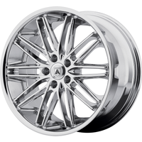 Roues Asanti Black ABL-10 Pollux Chrome - 20x10, motif de boulon 5x108