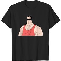 Chud Wojak Meme T-Shirt for Men in Black — Mens T Shirts