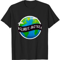 Climate Justice Men's T-Shirt in Black