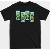 T-shirt noir TMNT Nintendo pour hommes — T-shirts pour hommes