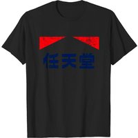 T-shirt pour hommes Kyoto 1889 - Nintendo en noir — T-shirts pour hommes