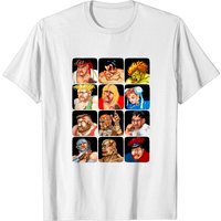 Defeated Portraits - Street Fighter Men's T-Shirt — Mens T Shirts