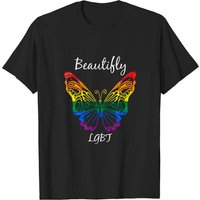 T-shirt LGBT Papillon Fierté pour Hommes