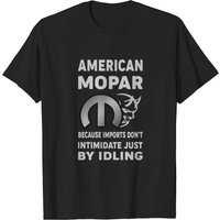 T-shirt pour hommes American Mopar en noir