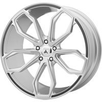 Roues Asanti Black ABL-19 Athena Argent Machiné - 22x10.5