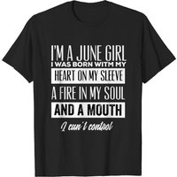 T-shirt Im A June Girl pour hommes — T-shirts pour hommes
