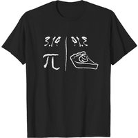 T-shirt Pie - Pie pour hommes en noir — T-shirts pour hommes