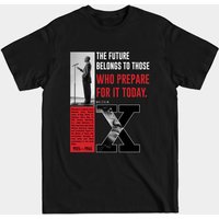 T-shirt avec citation de Malcolm X