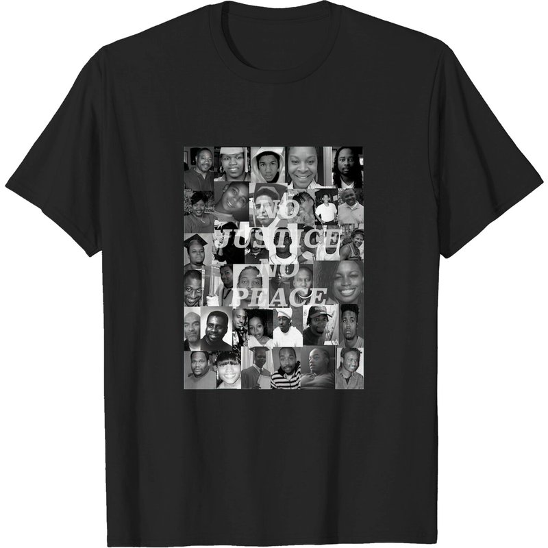 No Justice, No Peace - T-shirt Black Lives Matter pour hommes — T-shirts pour hommes