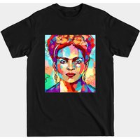 T-shirt pour hommes Portrait de Frida Kahlo