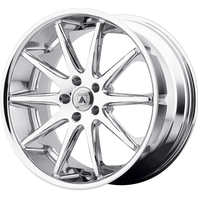 Roues Asanti Black ABL-4 Capella Chrome - 20x8.5, 5x115, 42 Offset — Roues et jantes
