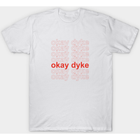 T-shirt Okay Dyke Fierté Lesbienne pour Hommes — T-shirts pour hommes