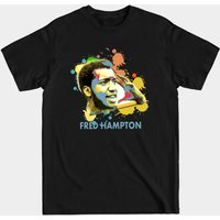 T-shirt pour hommes Fred Hampton en noir — T-shirts pour hommes