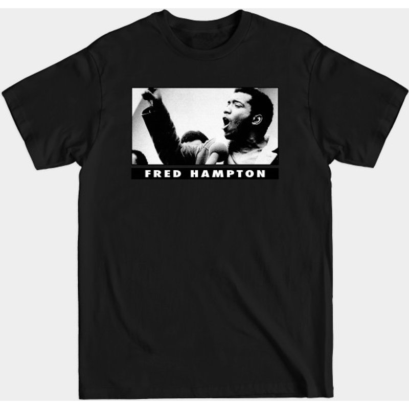 T-shirt noir pour hommes Fred Hampton — T-shirts pour hommes