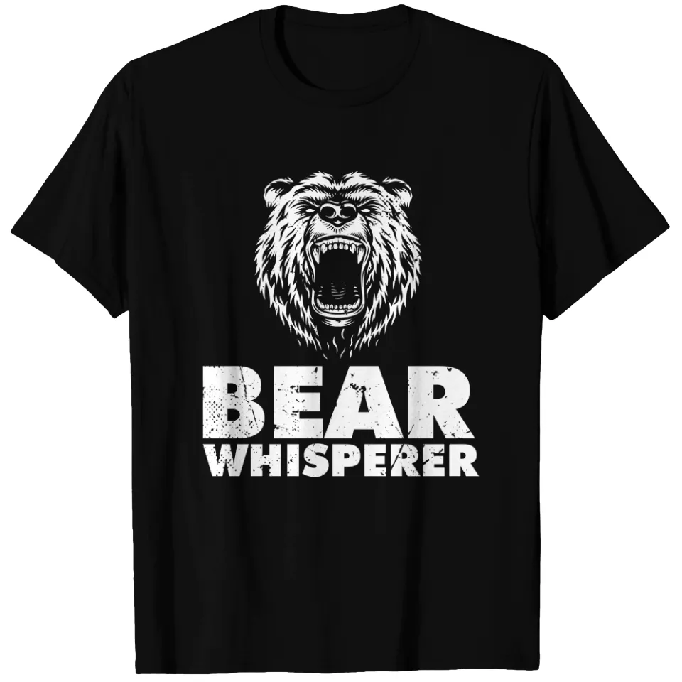 T-shirt pour hommes Bear Whisperer - Je n'abandonnerai pas — T-shirts pour hommes