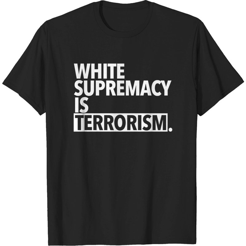 T-shirt pour hommes « La suprématie blanche est un terrorisme » — T-shirts pour hommes