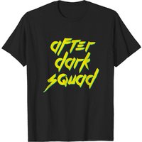 T-shirt pour hommes After Dark Squad en noir