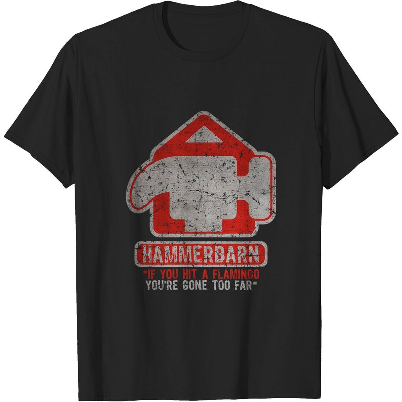 T-shirt Vintage Hammerbarn Si Vous Tapez Un Flamant Rose — T-shirts pour hommes