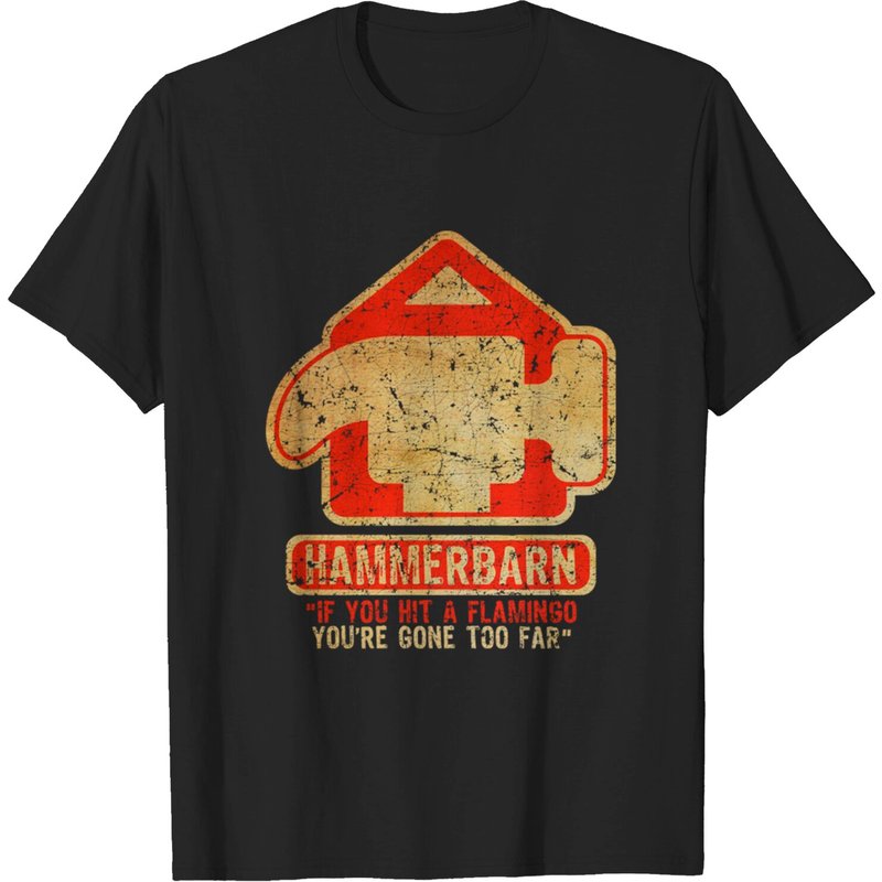 T-shirt pour hommes Vintage Hammerbarn en noir — T-shirts pour hommes