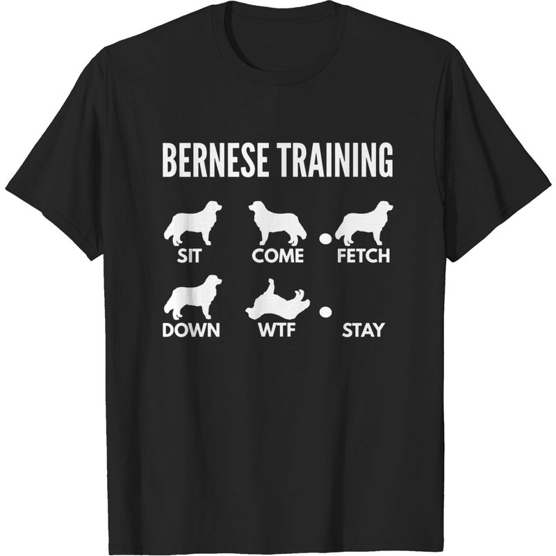 T-shirt Bernese Training Tricks pour hommes — T-shirts pour hommes
