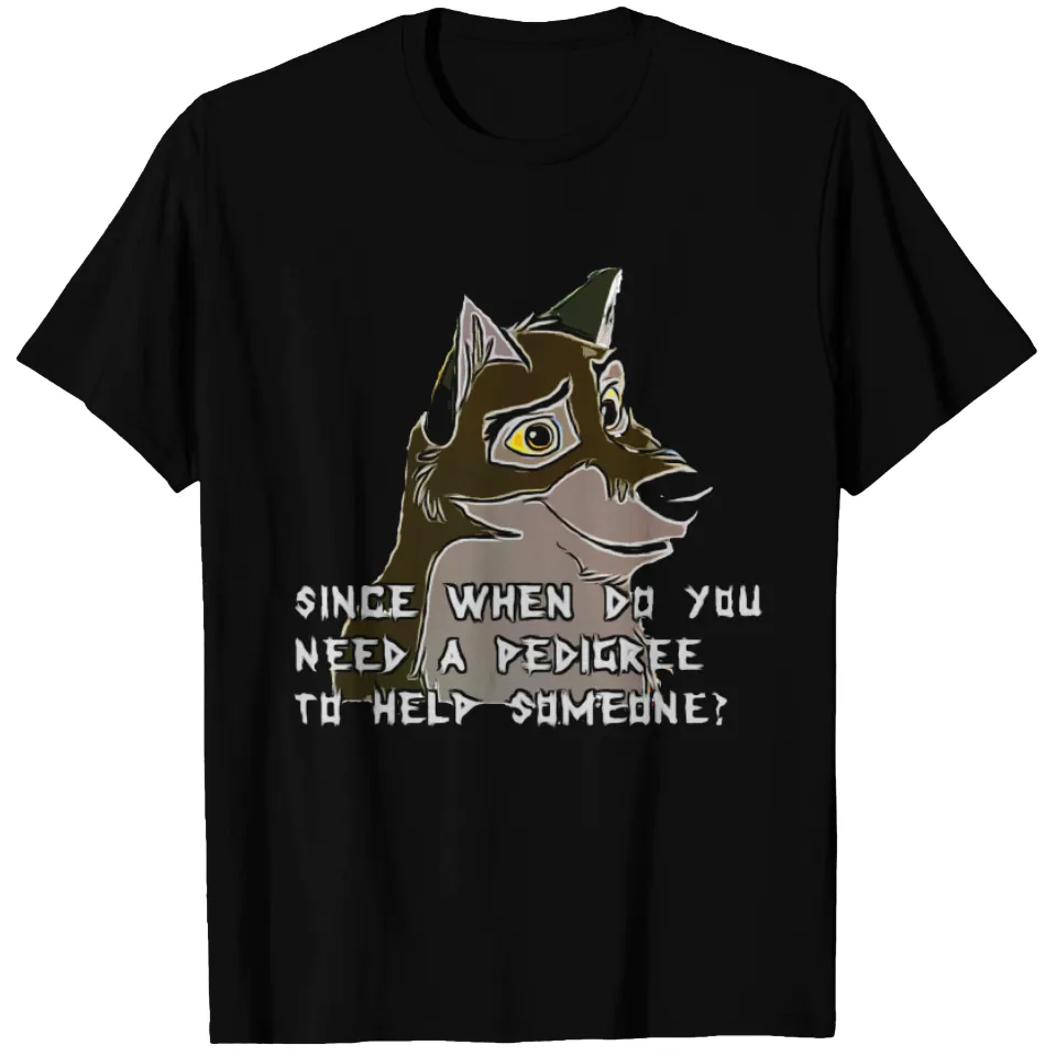T-shirt pour hommes Balto en noir