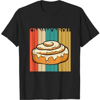 Vintage Cinnamon Roll Lover T-Shirt for Men — Mens T Shirts