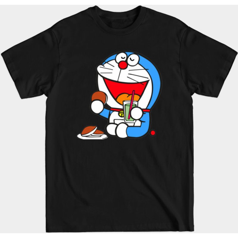T-shirt pour hommes Doraemon - Noir — T-shirts pour hommes