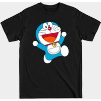 Doraemon Men's T-Shirt in Black