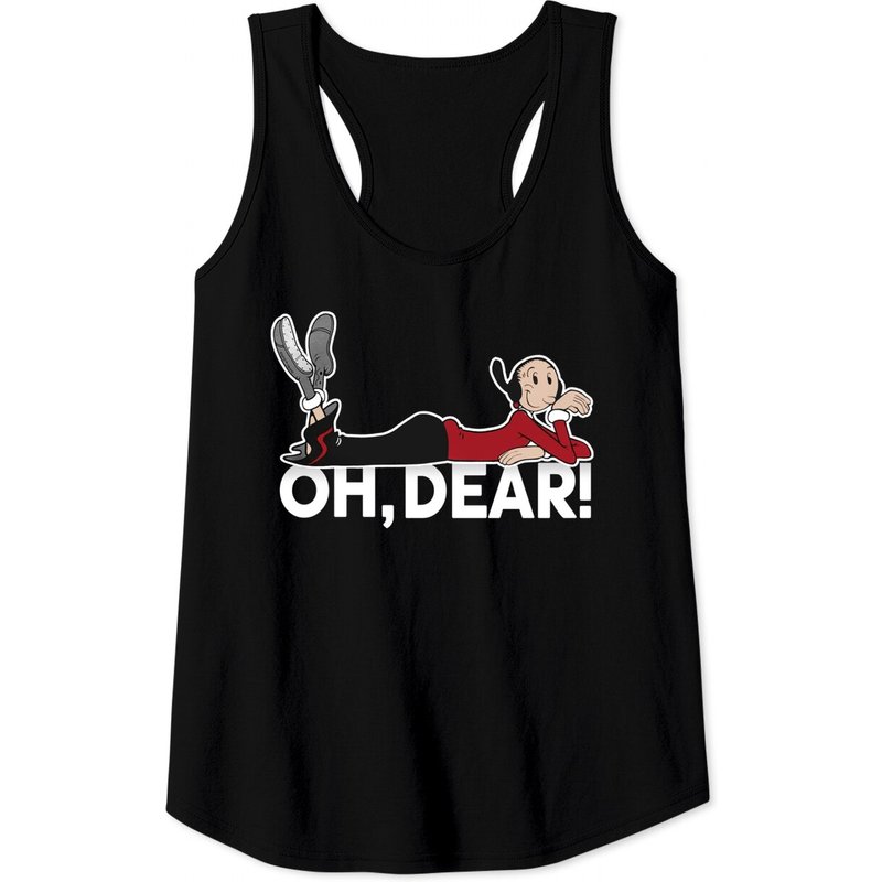Débardeur pour hommes Popeye Olive Oyl Oh Dear Quote — T-shirts pour hommes