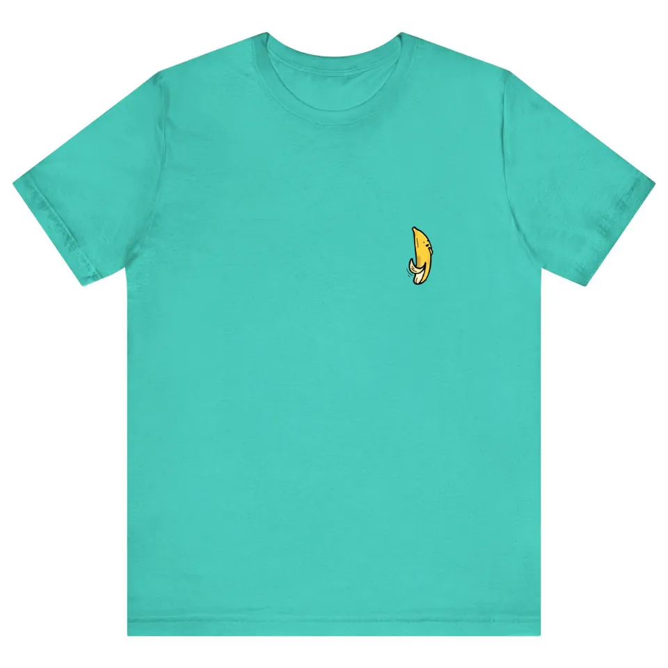 Banana Butt - T-shirt Banana pour hommes en noir — T-shirts pour hommes