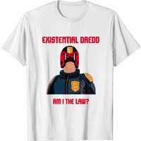 Existential Dredd - Judge Dredd Men's T-Shirt — Mens T Shirts