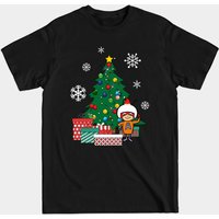 Atom Ant Around The Christmas Tree Men's T-Shirt — Mens T Shirts