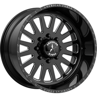 Roues American Force AFW Atom SS Noires - 22x12 - 8x165.1 -40 Offset