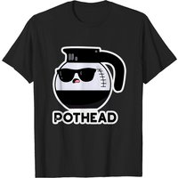 T-shirt Pothead Cute Coffee Pot Pun pour hommes — T-shirts pour hommes