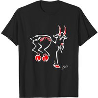 T-shirt pour hommes GTO GOAT Blanc — T-shirts pour hommes