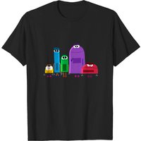 Ask The Storybots Men's T-Shirt - Black