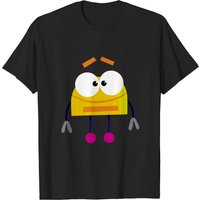 T-shirt pour hommes Ask The Storybots en noir — T-shirts pour hommes