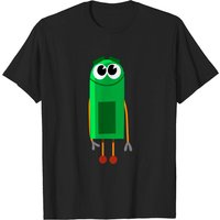 T-shirt pour hommes Ask The Storybots en noir — T-shirts pour hommes