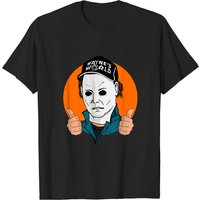 Mike Myers - T-shirt Michael Myers pour hommes en noir — T-shirts pour hommes