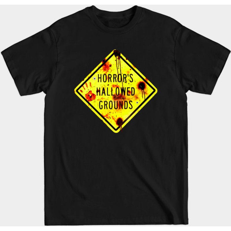 T-shirt Hhg Classic Sign Design - Horrors Hallowed Grounds pour hommes — T-shirts pour hommes