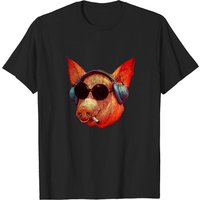 Blodwyn Pig Brick T-Shirt for Men in Black