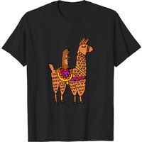 T-shirt homme avec dessin de loutre de mer sur lama — T-shirts pour hommes