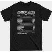 Zookeeper T Shirt for Men - Daily Factors 2 Gift Item — Mens T Shirts