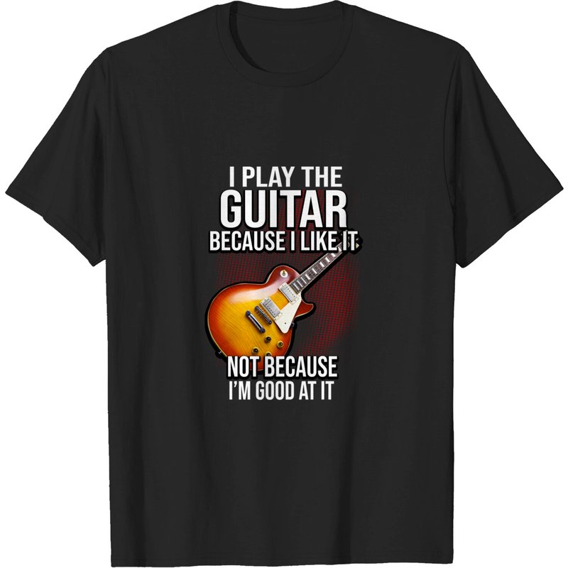 I Play Guitar For Fun Men's T-Shirt