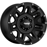 American Racing AR200 Yukon Black Wheels - 18x8.5 - 5x127 — Wheels & Rims