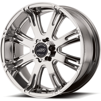 Roues American Racing AR708 Noir Machiné - 17x8.5 - 5x127
