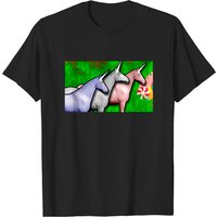T-shirt pour hommes Charlie The Unicorn en noir — T-shirts pour hommes